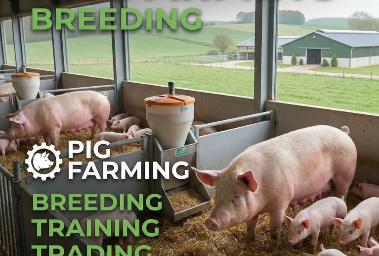 At ANNMOL UDYOG, we provide best quality, healthy, and well-bred pigs raised under scientific farming practices. Our pigs are carefully selected and nurtured with balanced nutrition, proper hygiene, and regular health monitoring to ensure superior growth and strong immunity.